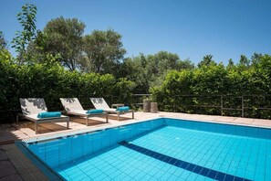 Pool - Argo Luxury Villa (Iason Villas), 3 Bedrooms (Maleme)