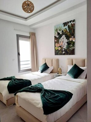 4 habitaciones, wifi y ropa de cama