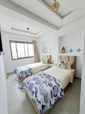 4 habitaciones, wifi y ropa de cama