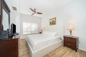 3 bedrooms, iron/ironing board, travel crib, WiFi