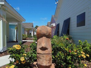 Property grounds - Tortuga- View of Pool | Playground (Port Aransas)