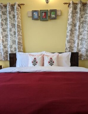 2 habitaciones y ropa de cama