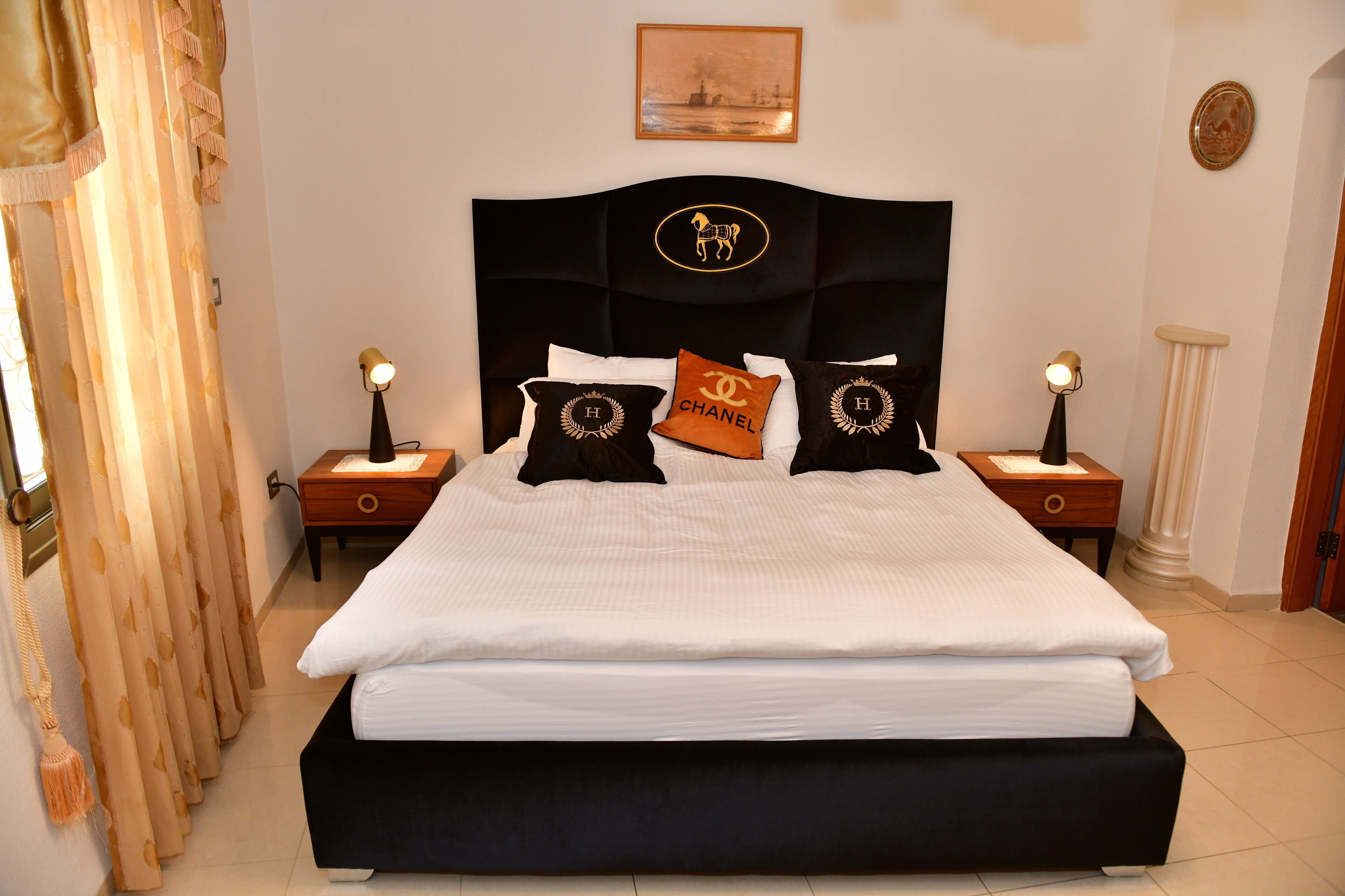 豪華雙人房 | Select Comfort 床墊、免費迷你吧、免費無線上網、床單