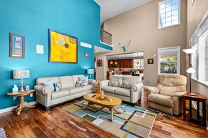 Smart TV, fireplace, offices