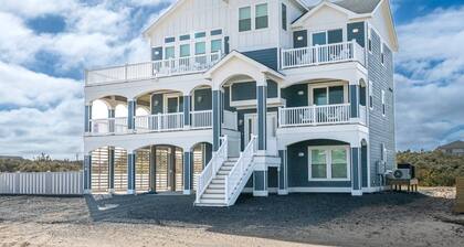 Carova Time - 4X4 Carova Beach, Semi-Oceanfront, Pool, Hot Tub, Pool Table, Flex Stays