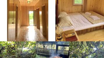 5 bedrooms, iron/ironing board, bed sheets