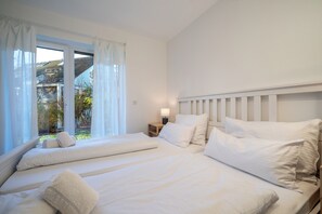 4 dormitorios, tabla de planchar con plancha, wifi y ropa de cama