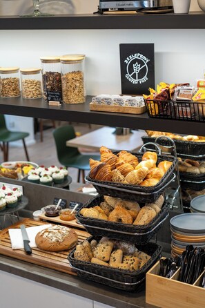 Morgenmadsbuffet hver dag mod et gebyr