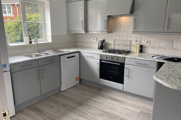 Kühlschrank, Ofen, Herdplatte, Geschirrspüler