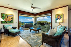 Villa, 3 Bedrooms | Living area - Wailea Beach Villas M312 3 Bedroom Condo (Kihei)
