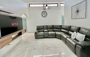 Smart TV, video games, books, stereo