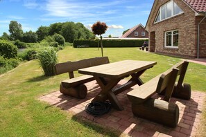 Outdoor dining - Appartementhaus am Kiessee, Westerholt (Westerholt)