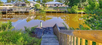 Charming St Lucie River Retreat w/ Pool & Dock!