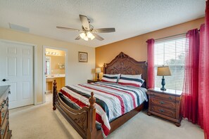 7 bedrooms, iron/ironing board, free cots/infant beds, bed sheets - Spacious Kissimmee Vacation Rental w/ Private Pool (Kissimmee)