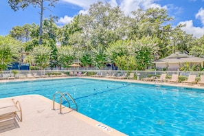 Piscine chauffée
