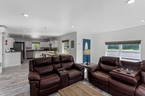 TV connectée, cheminée