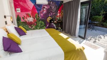 Standard Double Room 2 = Umlilo = double room with double bed | Individually decorated, individually furnished, blackout drapes