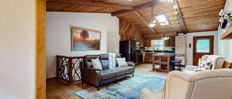 Télévision, cheminée