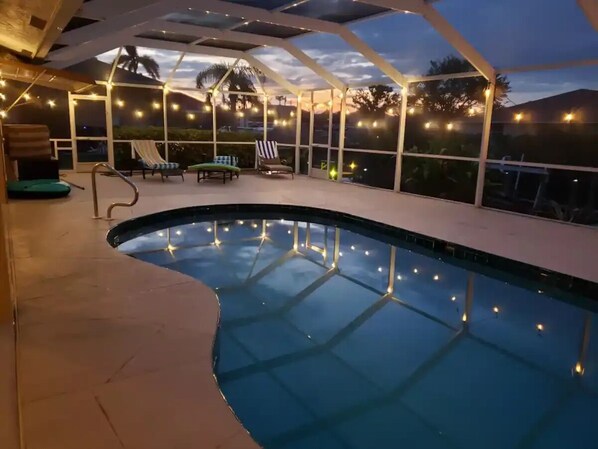 Außenpool, beheizter Pool