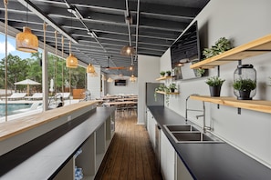 Dining - Two Bedroom Modern Tiny Home at The Cedars Ranch (Wimberley)