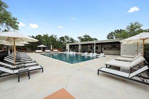 Pool - Two Bedroom Modern Tiny Home at The Cedars Ranch (Wimberley)
