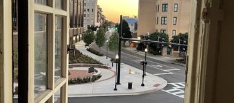 The historic Francis Court in Old Town, downtown Huntsville, AL