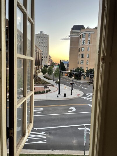 The historic Francis Court in Old Town, downtown Huntsville, AL