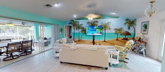 In the center of town and 5 minutes from everything FUN!