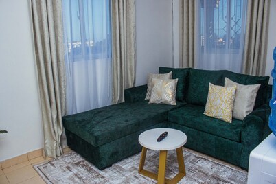 Cozy 1 bedroom apartment in Bamburi Mwembeni 4th Avenue. 