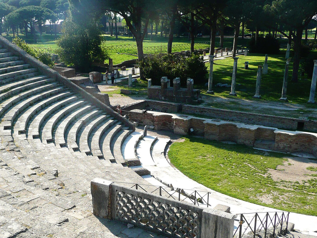 Ostia Theater Ruins - Day Trips from Rome