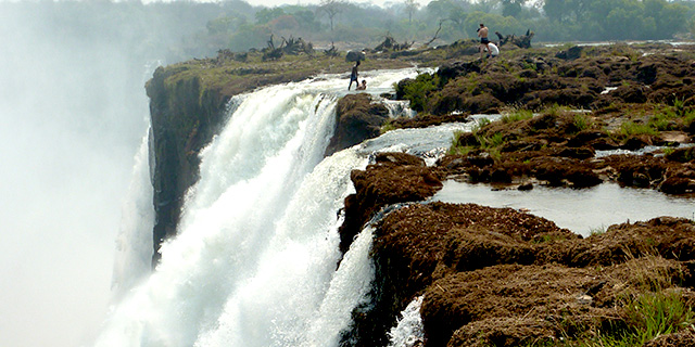 A Leap of Faith at Victoria Falls