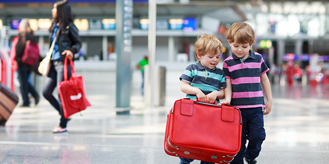 Tips for flying with kids