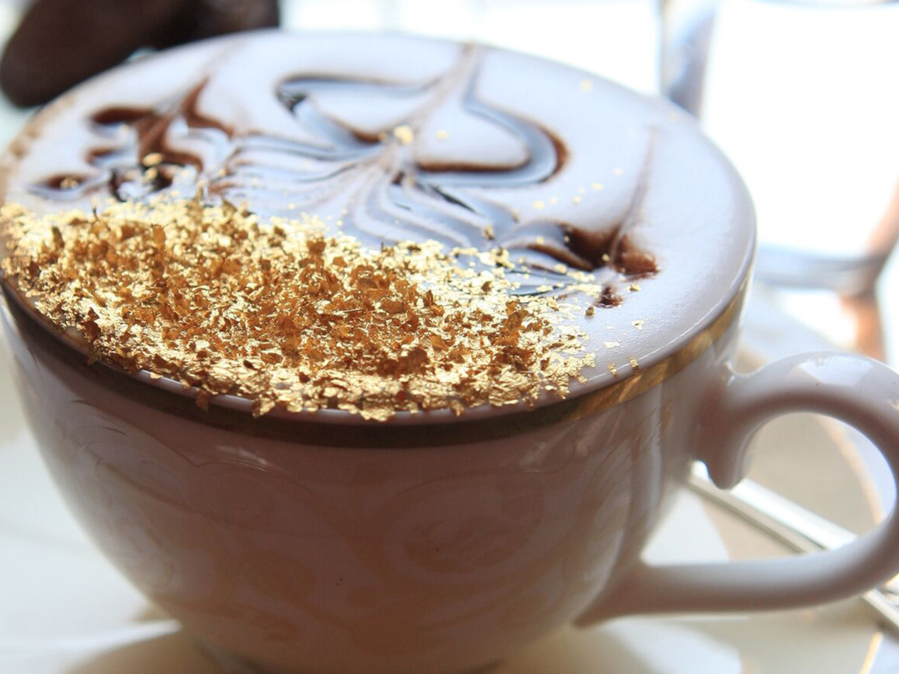 Emirates Palace gold coffee