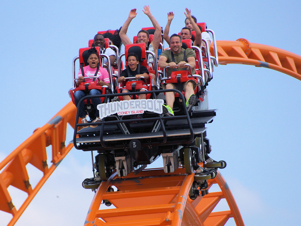 Coney Island's brand new rollercoaster Out There Starts Here