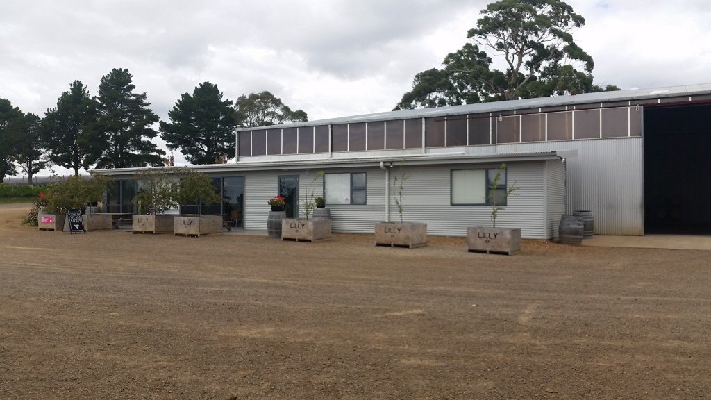 Ross Hill vineyard, operating out of a converted apple packing shed