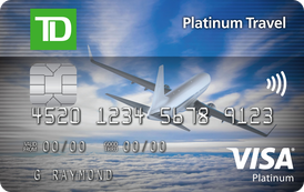 td platinum travel points calculator