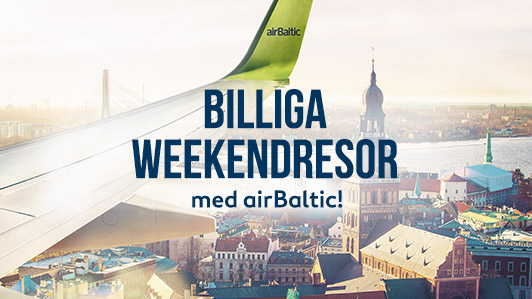 Specialerbjudanden med airBaltic