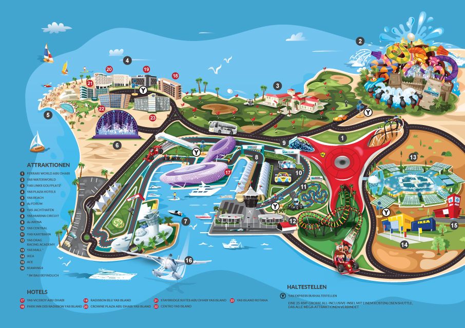 Yas Island Hotels With Yas Waterworld Yas Island Hotels With Yas Waterworld