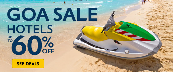 Book your next Goa vacation now. Up to 60% off on hotels!