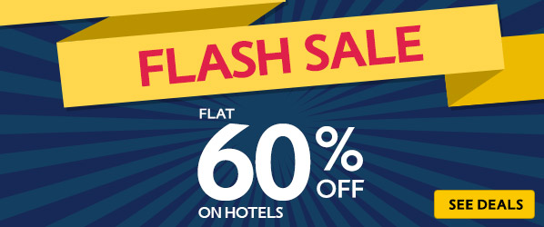 Exclusive deals just for you. Minimum 60% off on hotels!