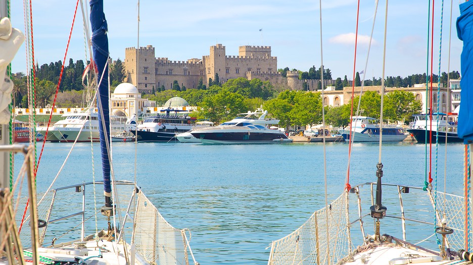 罗德斯港 - rhodes island - tourism media