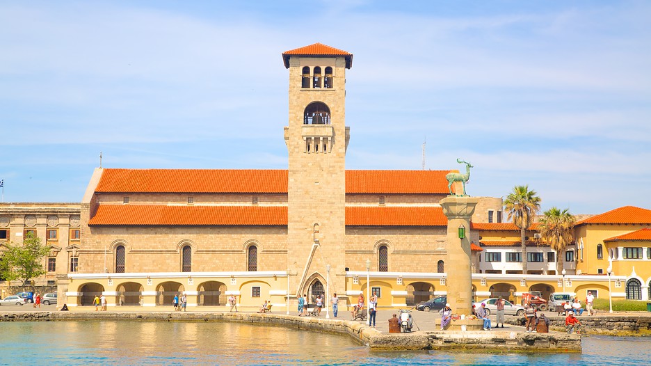 罗德斯港 - rhodes island - tourism media