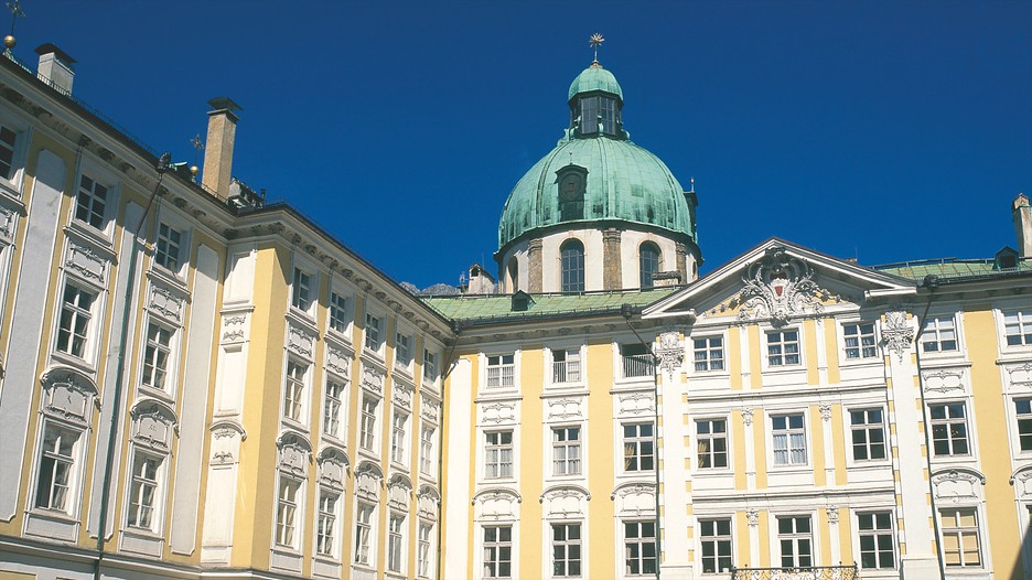 Palácio Imperial de Hofburg em Innsbruck, Áustria
