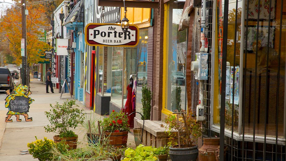 Little Five Points em Atlanta, Estados Unidos