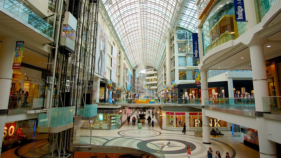 With a striking glass galleria and iconic