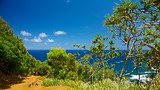 Showing item 8 of 65. Pololu Valley Overlook - Hawaii Island - Tourism Media