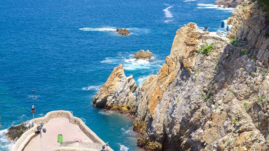 Falaises de la Quebrada Les activités à Acapulco Attractions pas