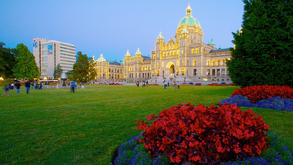 British Columbia Parliament Building in Victoria, British ...