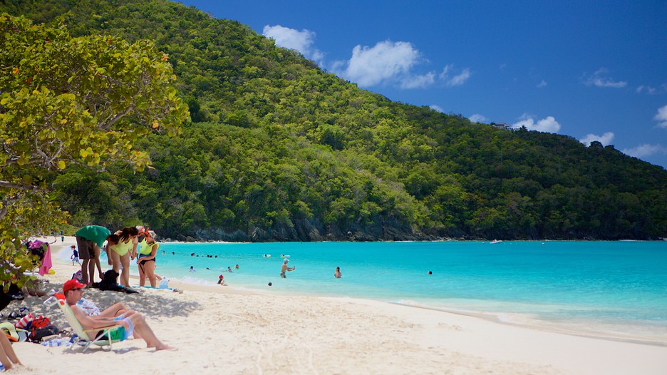 Trunk Bay in St. John, Expedia