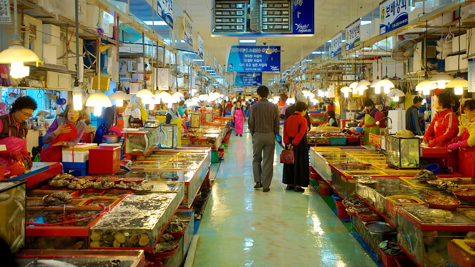 Jagalchi Fish Market in Busan, - Expedia